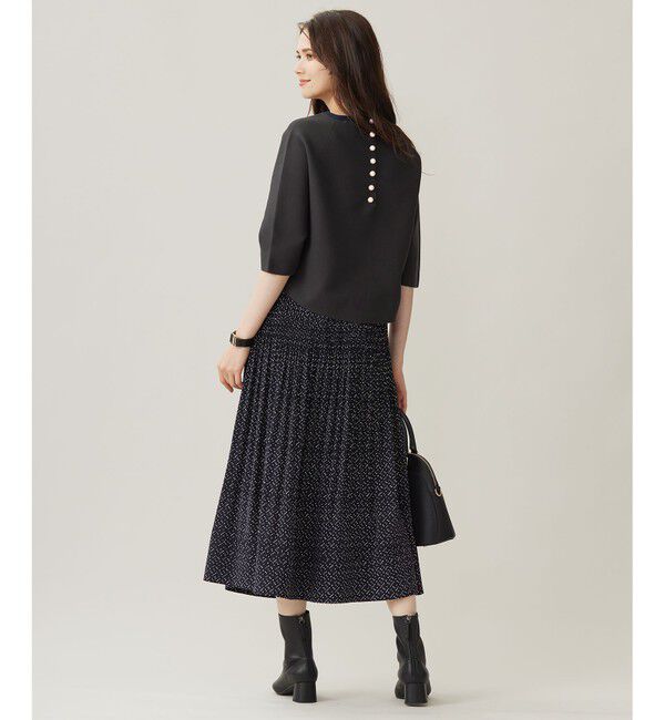 自由区「【セットアップ対応・洗える】ライトサテンプリーツ スカート」|スカート|