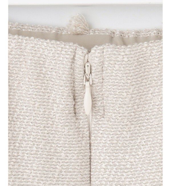 自由区「ブライトリングツイードストレート スカート」|スカート|