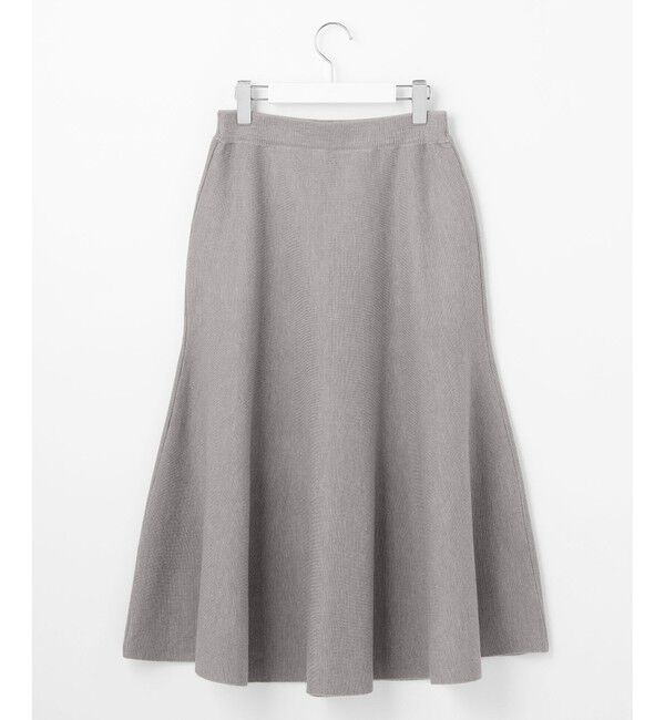 自由区「【セットアップ対応・洗える】ウールミラノニット スカート」|スカート|