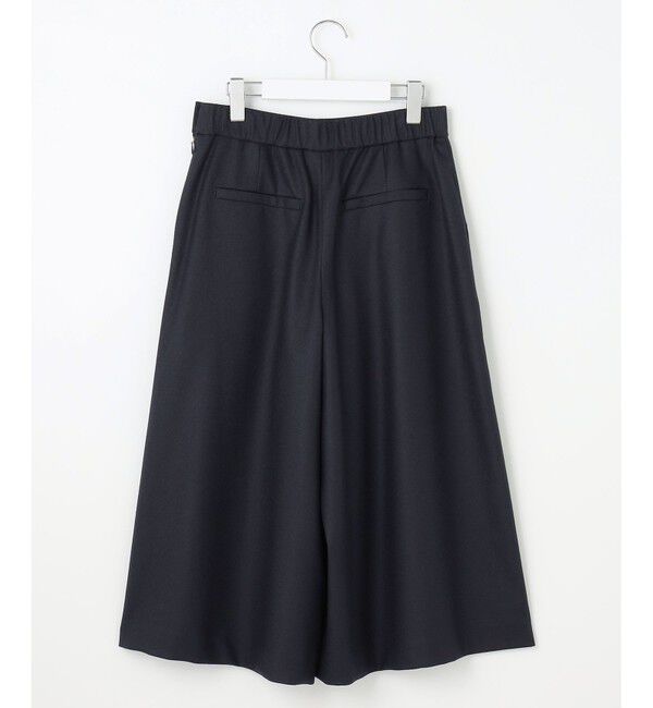 自由区「【洗える】ウォッシャブルウールサキソニーキュロット パンツ」|キュロット|