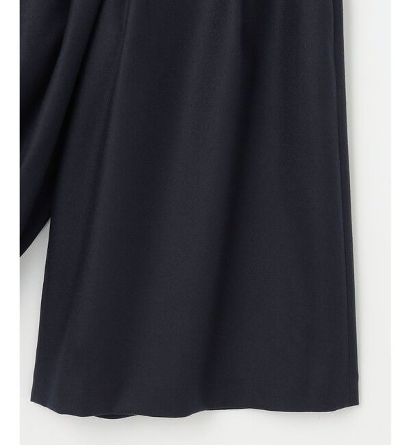 自由区「【洗える】ウォッシャブルウールサキソニーキュロット パンツ」|キュロット|