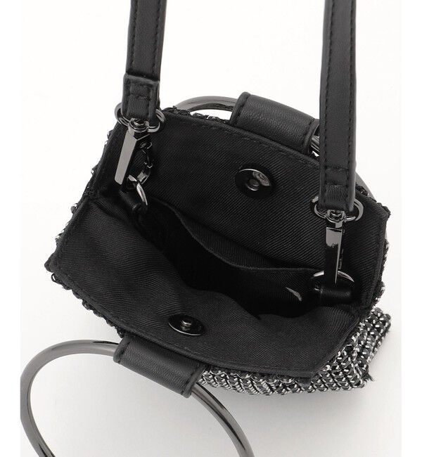 自由区「【SHIHOさん着用】クリスタルミニ バッグ」|ハンドバッグ|