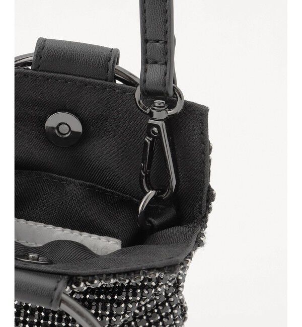 自由区「【SHIHOさん着用】クリスタルミニ バッグ」|ハンドバッグ|