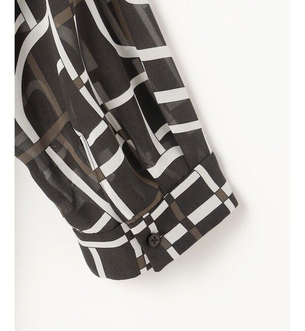 自由区「ジオメトリックレトロプリント ワンピース」|ワンピース|