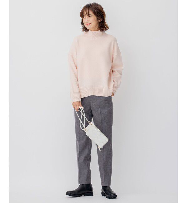 23区「【新色追加】キルティング スマホ ポシェット」|ショルダー・メッセンジャー|