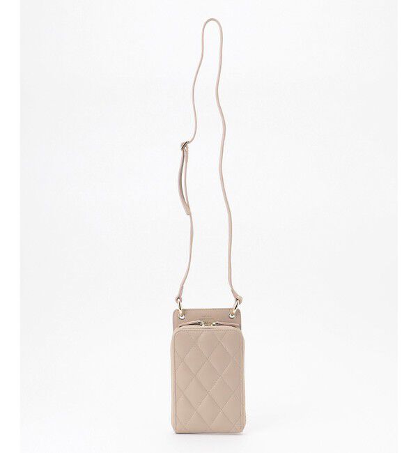 23区「【新色追加】キルティング スマホ ポシェット」|ショルダー・メッセンジャー|
