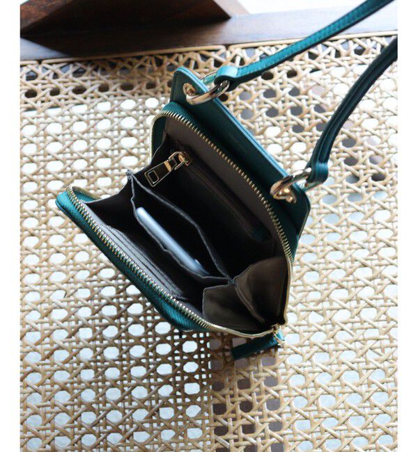 23区「【新色追加】キルティング スマホ ポシェット」|ショルダー・メッセンジャー|