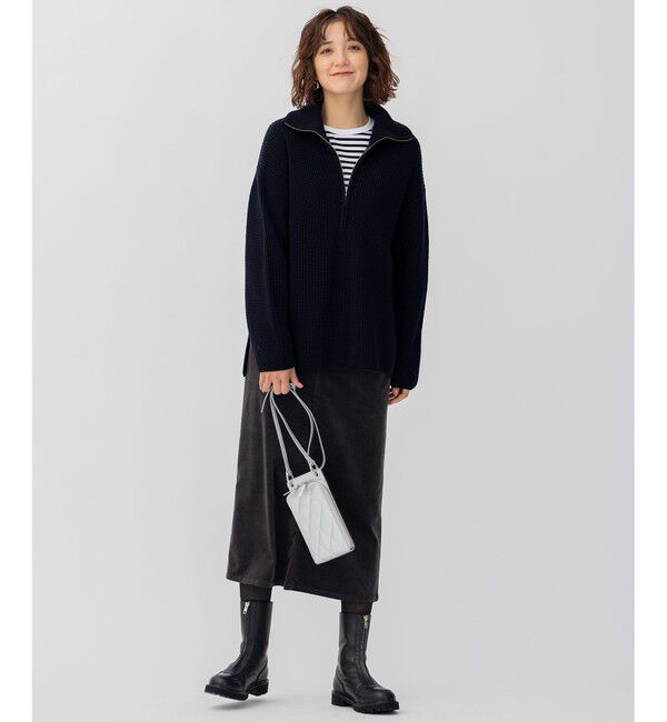 23区「【新色追加】キルティング スマホ ポシェット」|ショルダー・メッセンジャー|