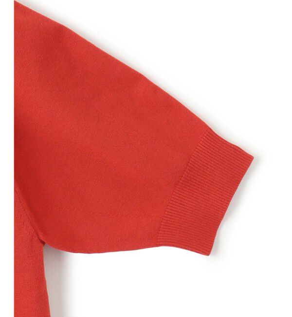 23区「【洗える/アンサンブル対応】ヴィスコースストレッチ 半袖 ニット」|カーディガン|