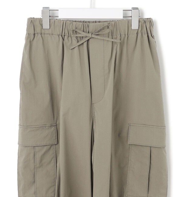 23区「【SLOW/好評につき新色追加】ミリタリーストレッチタフタ  カーゴパンツ」|カーゴ|