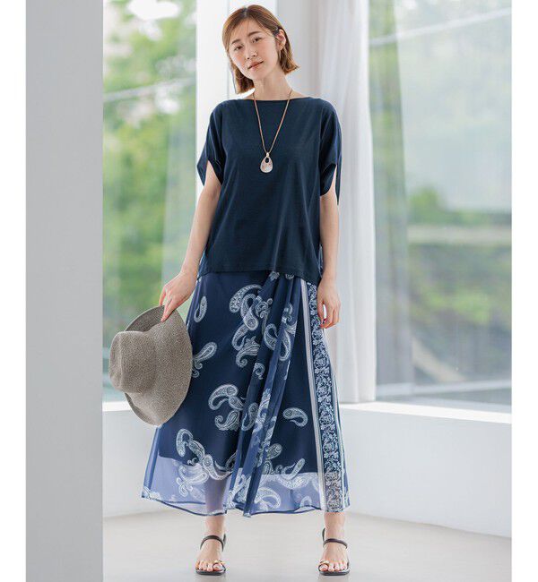 23区「【洗える】シアーTEE」|Tシャツ・カットソー|