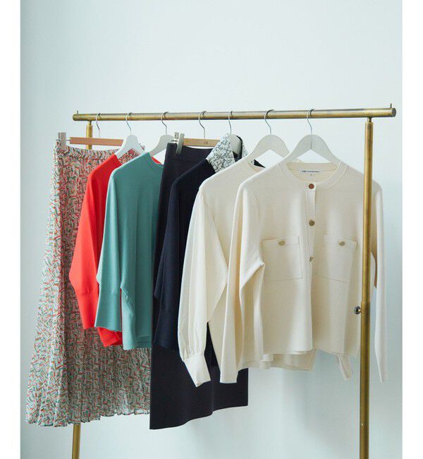 23区「【洗える】コンフォートストレッチ ニット カーディガン」|カーディガン|