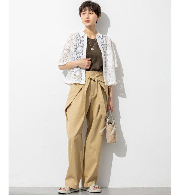 23区「ラウンドストーン ネックレス」|ネックレス|