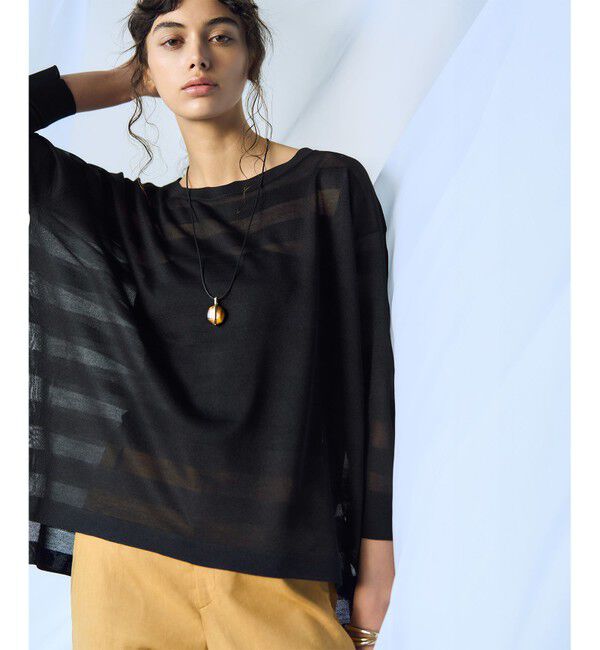 23区「ラウンドストーン ネックレス」|ネックレス|