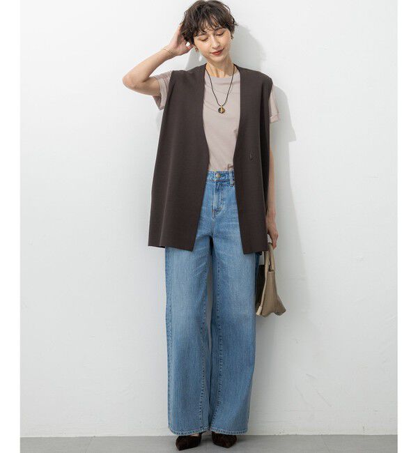 23区「ラウンドストーン ネックレス」|ネックレス|