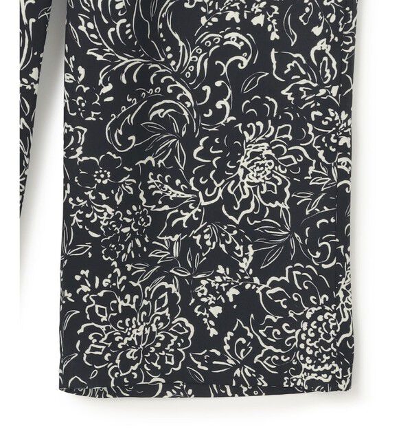 23区「【洗える】アンティークフラワープリント ワイド パンツ」|その他|