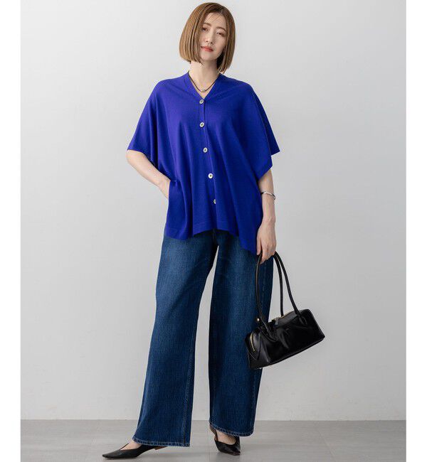 23区「【見上愛さん着用/RED CARD TOKYO&times;23区】カーヴィー デニム パンツ」|デニム|