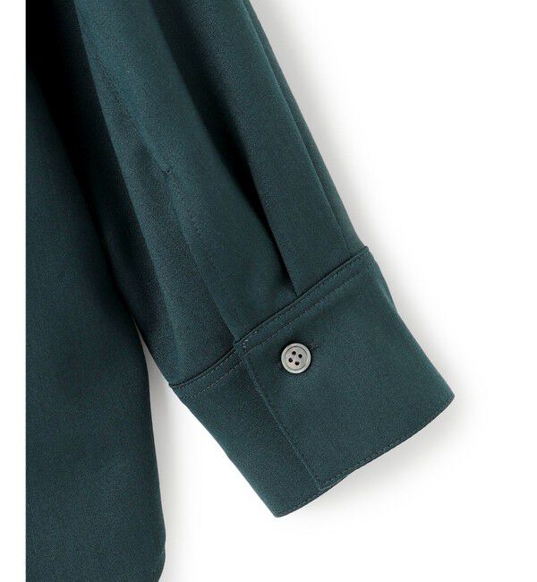 23区「【滝沢眞規子さん着用/洗える】メリノウールサテン 2WAYドルマンスリーブシャツ」|シャツ・ブラウス|