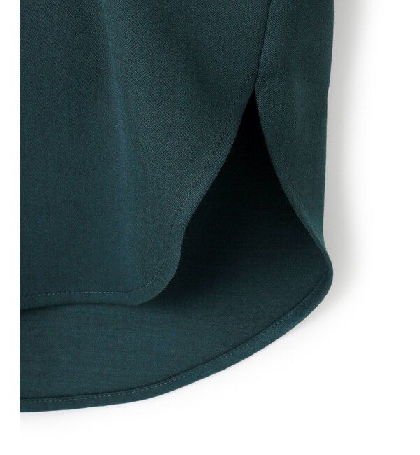 23区「【滝沢眞規子さん着用/洗える】メリノウールサテン 2WAYドルマンスリーブシャツ」|シャツ・ブラウス|