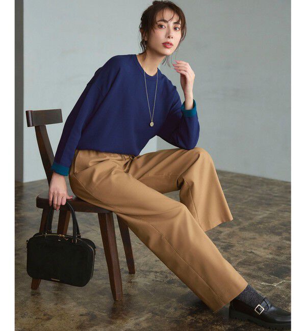 23区「【WEB&一部店舗限定】スエード ボストン バッグ」|ボストンバッグ|