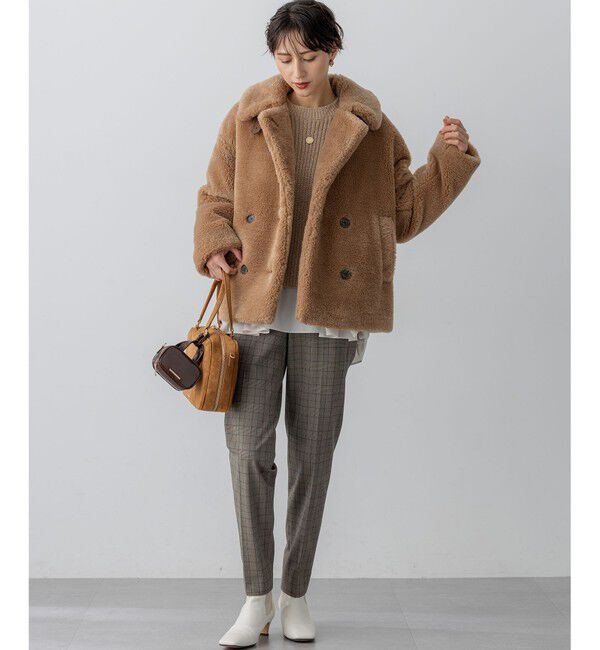 23区「【WEB&一部店舗限定】スエード ボストン バッグ」|ボストンバッグ|