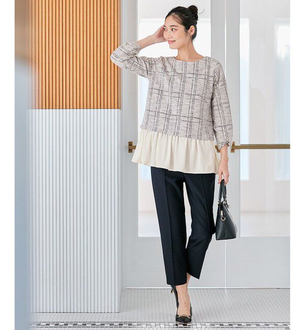 ANY SIS「【洗える】褒めらレディ テーパード パンツ」|その他|