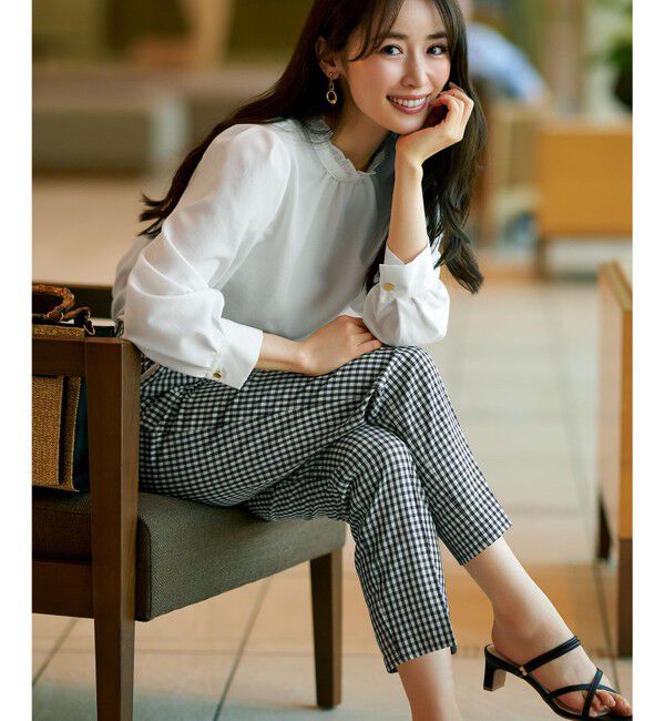 ANY SIS「【洗える】褒めらレディ テーパード パンツ」|その他|