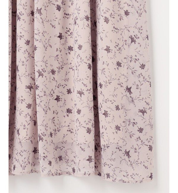 ANY SIS「【洗える】フラワーブルームパフスーブ ワンピース」|ドレス|