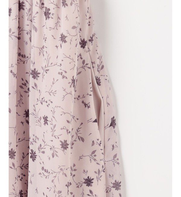 ANY SIS「【洗える】フラワーブルームパフスーブ ワンピース」|ドレス|