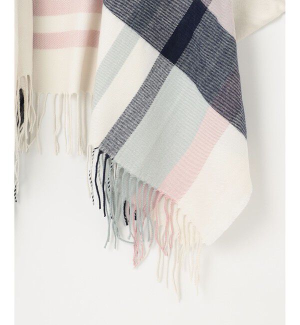 any SiS「チェック ポンチョ」|ストール|