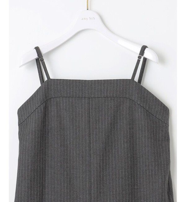 any SiS「【洗える】起毛ストライプ ロンパース」|オールインワン|