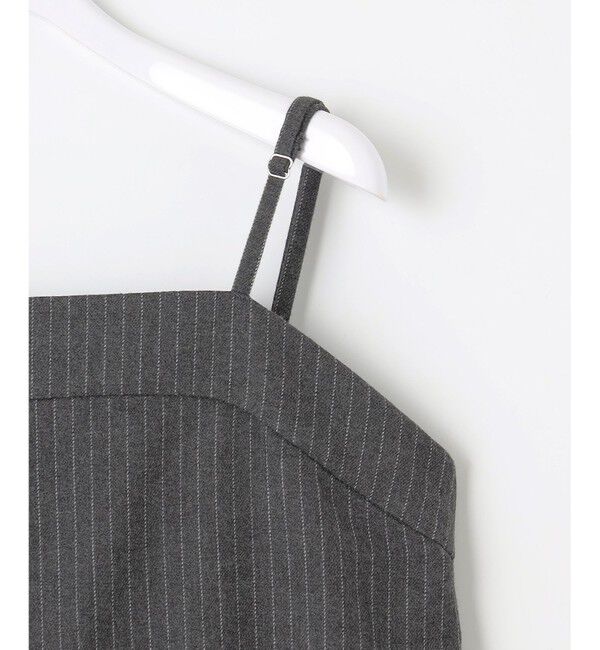 any SiS「【洗える】起毛ストライプ ロンパース」|オールインワン|