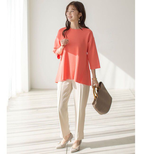 ANY SIS「【撥水・接触冷感・UVカット】コンフォートイージー テーパードパンツ」|その他|