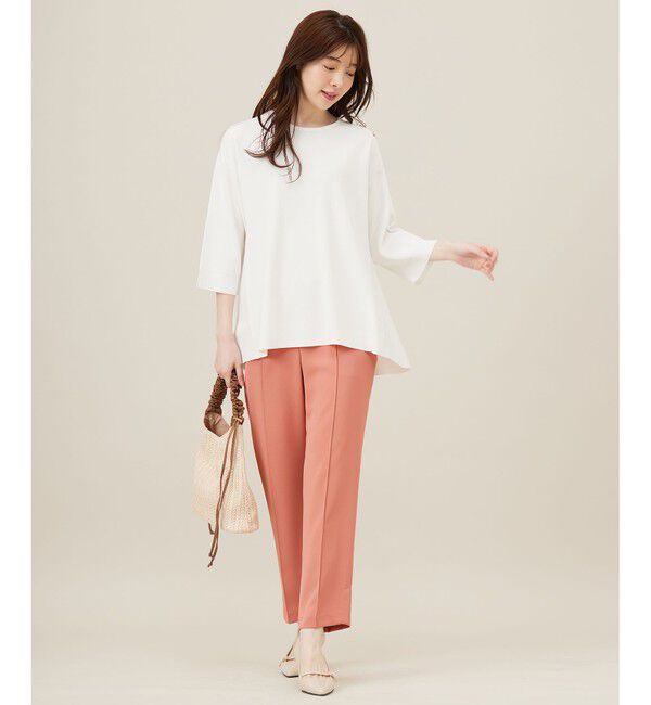 ANY SIS「【撥水・接触冷感・UVカット】コンフォートイージー テーパードパンツ」|その他|