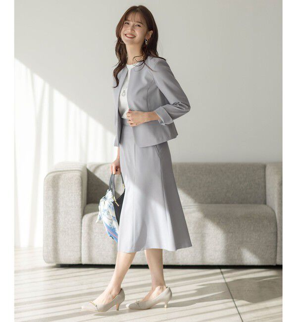 ANY SIS「【UVカット・接触冷感・吸水速乾】スマートビューティストレッチ  フレアスカート」|スカート|