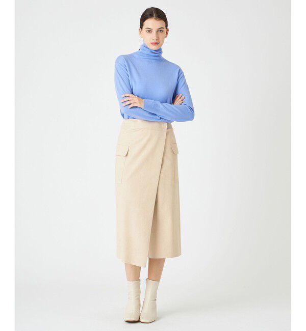 BEIGE,「DANTON / フェイクスエードスカート」|スカート|