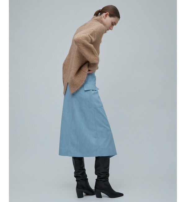 BEIGE,「DANTON / フェイクスエードスカート」|スカート|