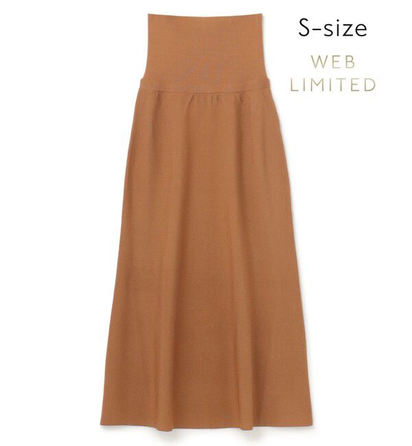 BEIGE,「【WEB限定・S-size】KINABALU / ニットスカート」|スカート|Camel