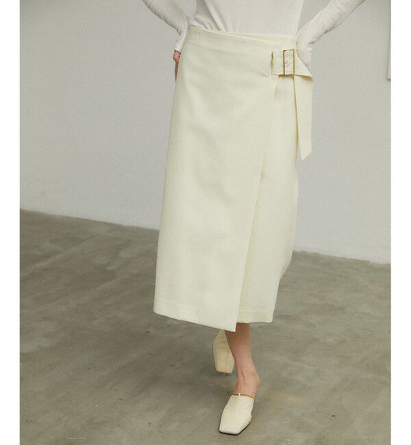 BEIGE,「LOUIS / ラップスカート」|スカート|Absinthe