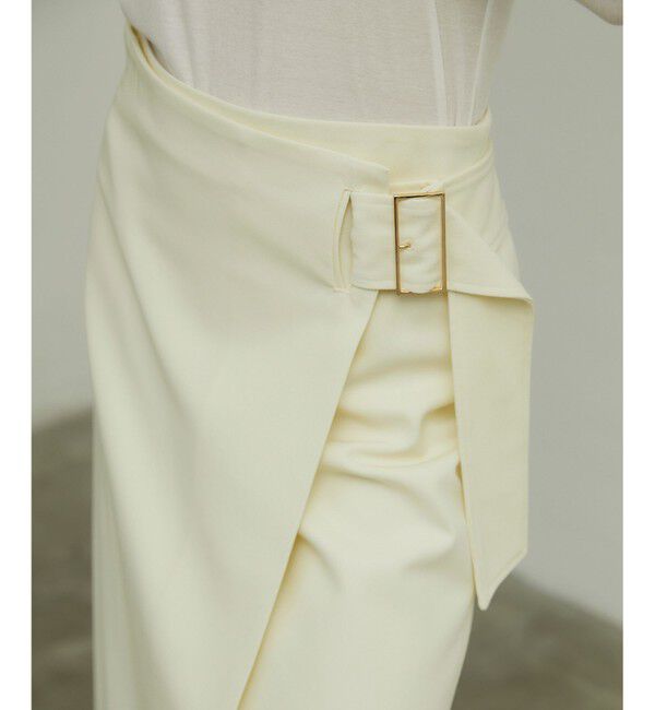 BEIGE,「LOUIS / ラップスカート」|スカート|