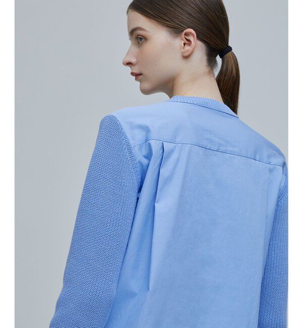 BEIGE,「ROGER / ドッキングニット」|ニット・セーター|