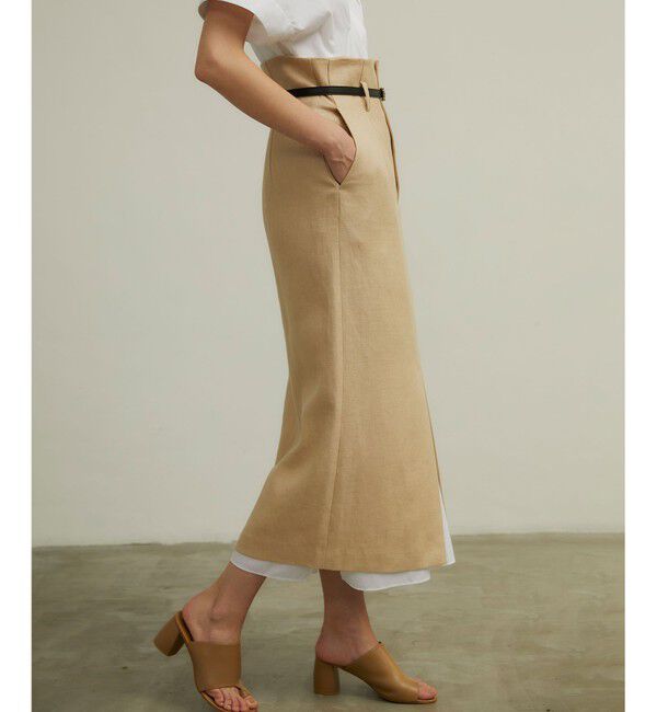 BEIGE,「BRICE / ロングスカート」|スカート|
