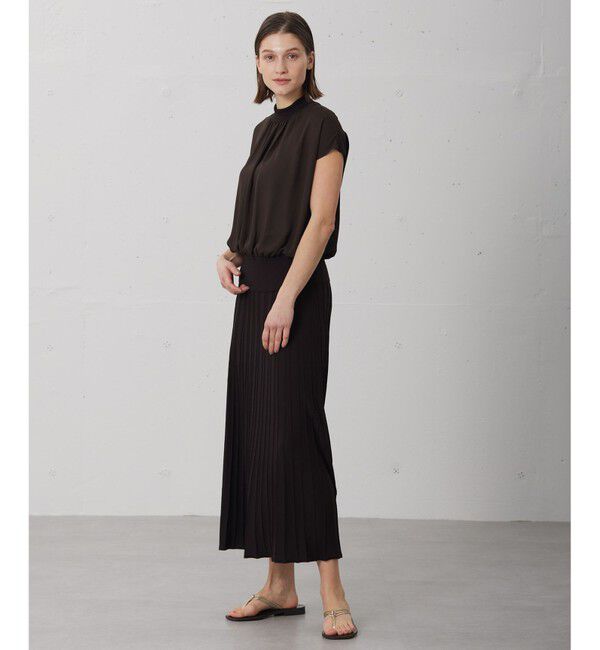 BEIGE,「【WEB限定】 MONSTERA / ニットスカート」|スカート|