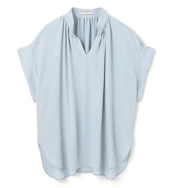 BEIGE,「【WEB限定・洗える】CELOSIA / スキッパーブラウス」|シャツ・ブラウス|