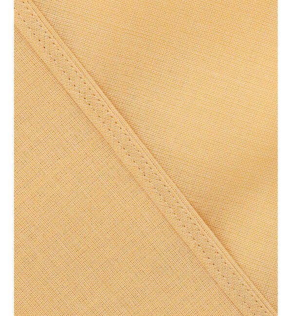 BEIGE,「【洗える】MOYE / シアーウールパフスリーブブラウス」|シャツ・ブラウス|