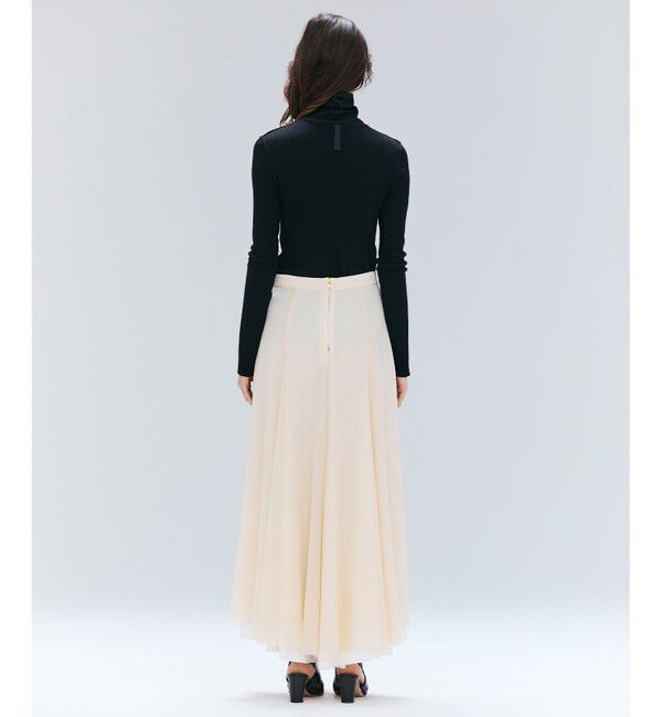 BEIGE,「【洗える・GISELe 10月号掲載】FORD / ウール配色メローハイネックカットソー」|Tシャツ・カットソー|