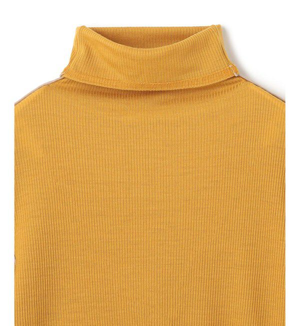 BEIGE,「【洗える・GISELe 10月号掲載】FORD / ウール配色メローハイネックカットソー」|Tシャツ・カットソー|