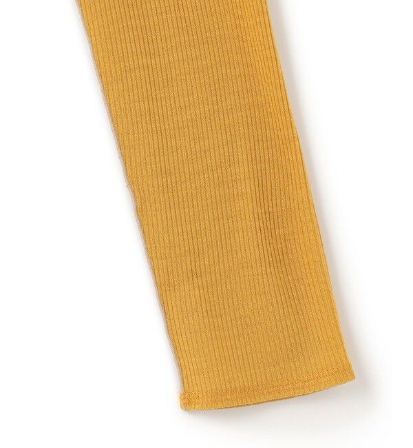 BEIGE,「【洗える・GISELe 10月号掲載】FORD / ウール配色メローハイネックカットソー」|Tシャツ・カットソー|