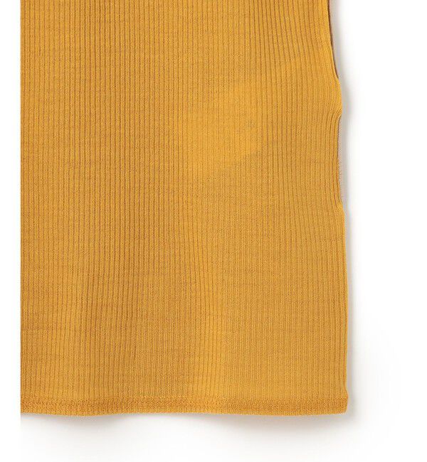 BEIGE,「【洗える・GISELe 10月号掲載】FORD / ウール配色メローハイネックカットソー」|Tシャツ・カットソー|