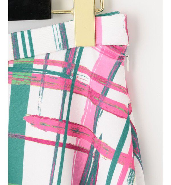  「チェックフレアスカート」|スカート|